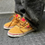 Tênis Hocks Flat Lite Infra Camel Camurça
