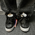Tênis Hocks Puff Petitpoa UV Black White Camurça na internet