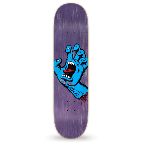 Shape Santa Cruz Hard Maple Canadense Screaming Hand Purple - comprar online