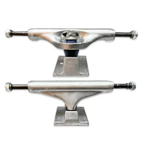 Truck de Skate Industrial Prata Trave Bruta 11