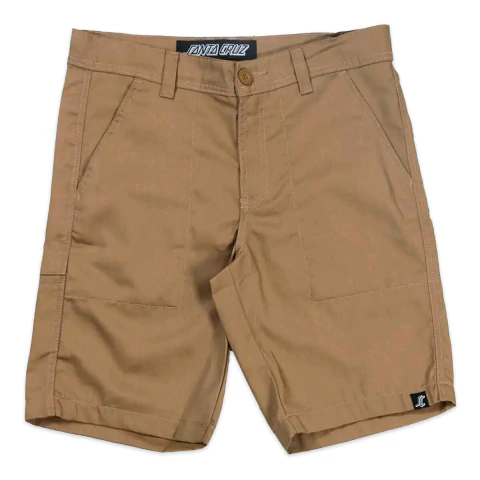 Bermuda Santa Cruz Sarja Work Short Caqui - comprar online