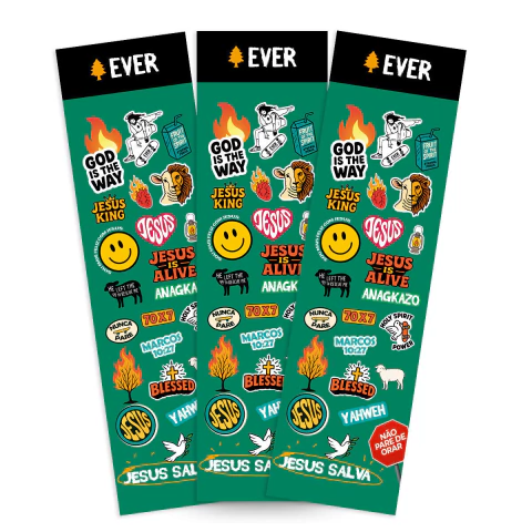 Kit 3 Marca Página Ever Cristão Assorted Illustration - comprar online