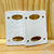 Imagen de 2 Pads Para Truck De Skate Krux Branco Risers 1/4 Tamanho Maior