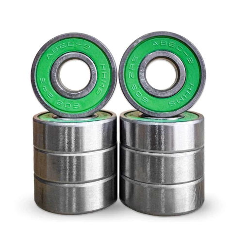 Rolamento De Skate HHMS Modelo 608 Abec 9 Verde - comprar online