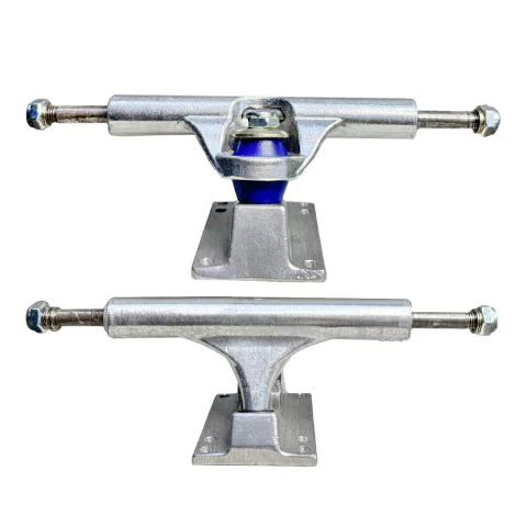 Truck de Skate Industrial Prata Polido 21