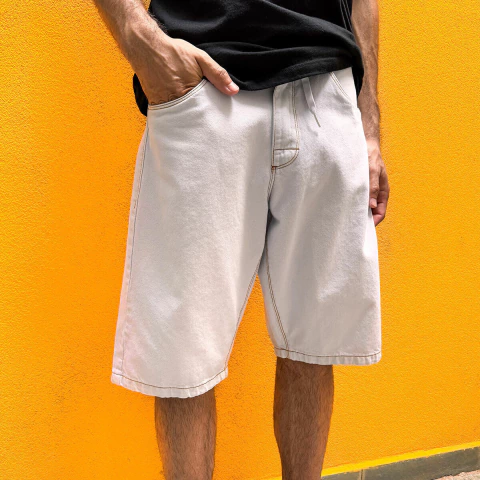 Bermuda Hocks Jeans Claro Extra Big C - comprar online