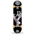 Skate Montado Profissional Shape Powerlyte Santa Cruz Screaming Hand Black 8.0"