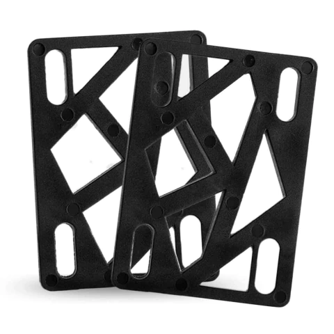 2 Pads Para Truck De Skate Krooked Black Risers 1/4 Tamanho Maior - buy online