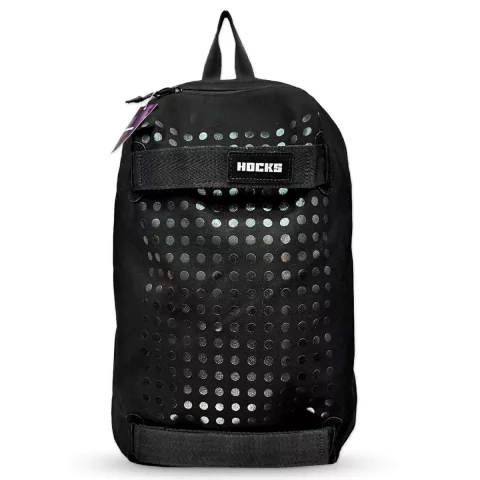Mochila De Skate Esportiva Hocks Concha Preto