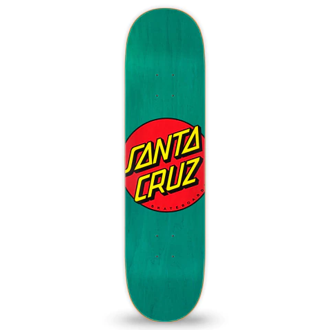 Shape Santa Cruz Maple Canadense Classic Dot Green - comprar online