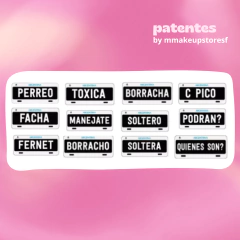 plancha tattoo PATENTES