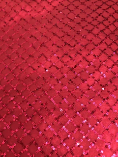 Telonero fucsia rombo en internet