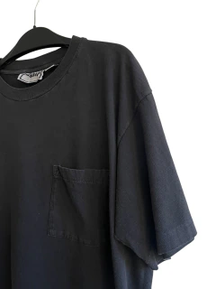 (L) Early 90s Vintage Blank Pocket Tee - Lava Vintage