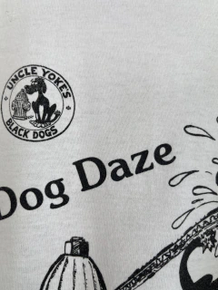 (S/M) '90 Uncle Yoke's Black Dog Jazz Band Vintage Tee - Lava Vintage