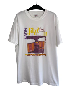 (L) Mid 00s Latin Jazz Festival III Vintage Tee