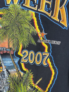 (L) '07 Bike Week Vintage Tee