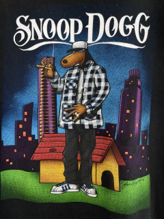 (L) Snoop Dogg Tee - Lava Vintage