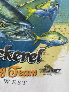 (XL) Mid 00s Hog's Breath Fishing Team Vintage Pocket Tee - comprar online