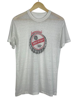 (S) Mid 80s Red Stripe Beer Vintage Tee