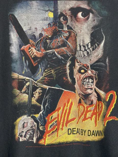 (L) Evil Dead 2 Tee - Lava Vintage