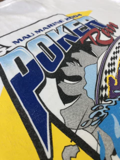 (XL) '04 Poker Run Vintage Tee - Lava Vintage