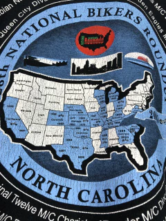 (XL) '05 National Bikers Roundup Vintage Tee na internet