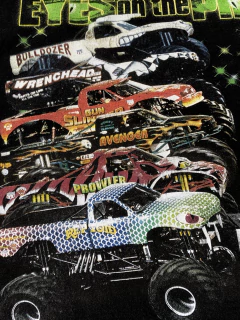 (S/M) '00 Monster Jam Vintage Tee - Lava Vintage