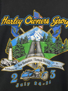 (XL) '03 Harley Owners Group Vintage Tee na internet