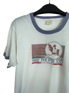 (S) '82 Budweiser Vintage Ringer Tee - Lava Vintage