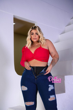 Calça jeans Cinta modeladora