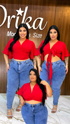Blusinha 3 formas manga curta DK - comprar online