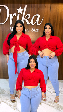 Blusinha 3 formas manga longa DK