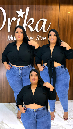 Blusinha 3 formas manga longa DK - comprar online