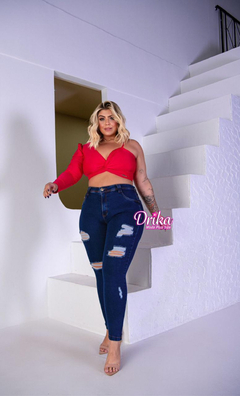 Calça jeans Cinta modeladora - comprar online