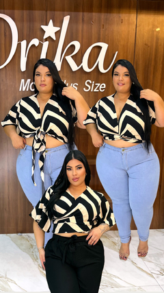 Blusinha 3 formas manga curta DK - loja online