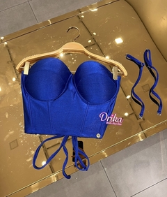 Cropped Jade alcinha opcional DK - loja online