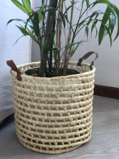 PORTA MACETA TURQUESA - comprar online