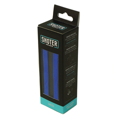 CORDONES FLAT LISOS - ROSA Y AZUL - SHOTER