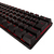 Teclado Mecânico Gamer PCYES ZOT LED Vermelho Switch Brown ABNT2 Black (PZOHBWV) na internet