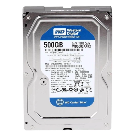 HD Western Digital Blue 2TB, 3.5', SATA (WD20EZAZ)