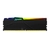 Memória Kingston Fury Beast RGB, 32GB, 5600MHz, DDR5, CL40, para Intel XMP, Preto (KF556C40BBA-32) - Guerra Digital