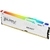 Memória Kingston Fury Beast, RGB, 16GB, 6000MHz, DDR5, CL30, XMP, Branco (KF560C30BWA-16) - comprar online