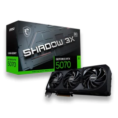 Guerra Digital MSI GeForce RTX 5070 12G SHADOW 3X OC 12GB GDDR7 192 bit (912-V532-008) image