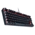 Teclado Mecânico PCyes Neron, LED Vermelho, Switch Red, ABNT2, Preto (PNOHRDV)