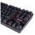 Imagem do Teclado Mecânico PCyes Neron, LED Vermelho, Switch Red, ABNT2, Preto (PNOHRDV)