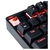 Teclado Mecânico PCyes Neron, LED Vermelho, Switch Red, ABNT2, Preto (PNOHRDV)