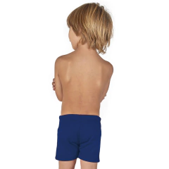 MALLA SHORT DE NATACION NENES LISO. RESISTENTES AL CLORO® QUICKLY®. N1400 Negro - Angelo Sport