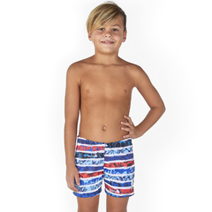 MALLA SHORT DE NATACION NENES ESTAMPADO. RESISTENTES AL CLORO® QUICKLY®. N1484