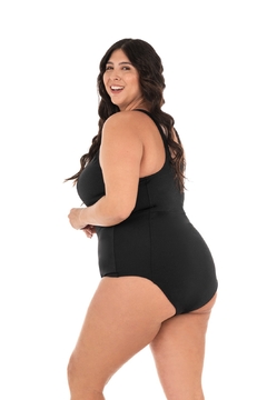 Malla Talles Grandes Deportiva de Dama con espalda Cerrada para Natación Quickly® Resistente al cloro® - TG30