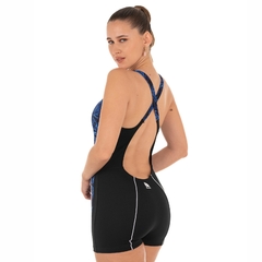 MALLA DEPORTIVA DE DAMA CON PIERNA PARA NATACIÓN QUICKLY® RESISTENTE AL CLORO® - 1196 en internet